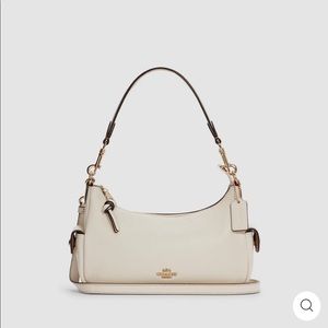 Coach Pennie Shoulder Bag, Color Chalk/Gold